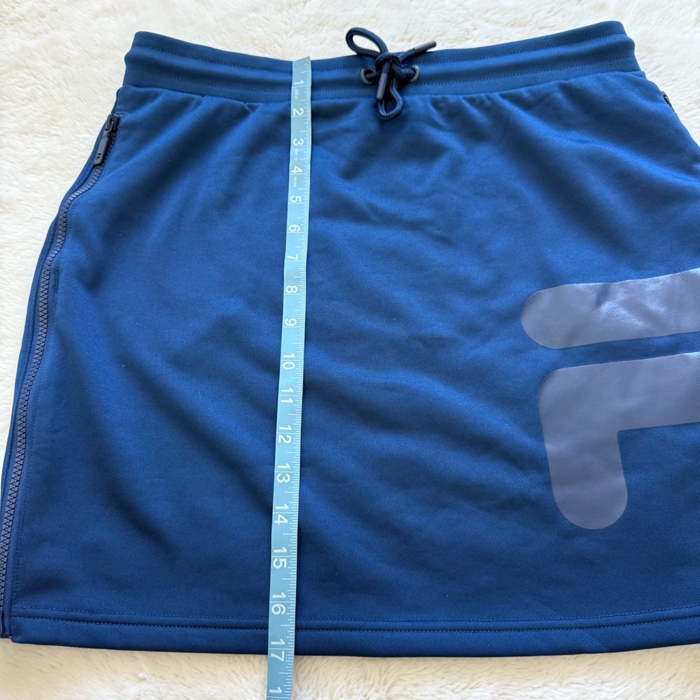 FILA women dark blue short skirt size M - Picture 7 of 9